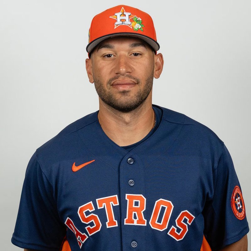 Ricky Rivera in his Houston Astros uniform